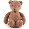 Image de Bieco Doudou Ours Mika XL 46 cm Ours en peluche bouclé Doudou bébé grosse peluche xxl gros doudou bebe fille nounours bebe