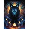 Image de Puzzle 500 pièces - RAVENSBURGER - Star Line : Loup lumineux - Phosphorescent - 36 x 49 cm - Dès 10 ans