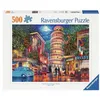 Image de Puzzle - RAVENSBURGER - Evening à Pise - 500 pièces - Architecture - Adulte