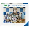 Image de Ravensburger - Puzzle Adulte - Puzzle 1500 pièces - Chatons dans la cuisine - dès 14 ans - Puzzle de qualité supérieure - 12001708