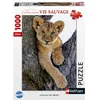 Image de Nathan - Puzzle 1000 pièces - Lionceau du désert - dès 14 ans - Encastrement parfait - Collection Vie sauvage - 12001884