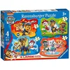 Image de Ravensburger Paw Patrol 4 Grandes Puzzles En Forme De Puzzle