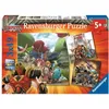 Image de Puzzles GORMITI Le Bien contre le Mal - Ravensburger - Lot de 3 puzzles enfant de 49 pièces chacun