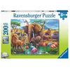 Image de Puzzle 200 pièces XXL : En plein safari