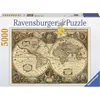 Image de Puzzle 5000 pièces Ravensburger - Mappemonde antique - Pour adultes dès 14 ans