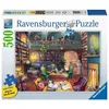 Image de Puzzle - Ravensburger - Droombibliotheek - 500 pièces - Paysage et nature - Intérieur