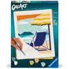 Image de CreArt 24x30 cm Relax at the Beach Adulte Peinture par numéros 23897 Ravensburger