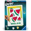 Image de Ravensburger   CreArt 18x24 cm   Adulte   Peinture par numéros   Melon   Activité détente et créative   25516