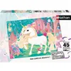 Image de Puzzle enfant 45 pièces Jolie licorne Nathan - Poster inclus - Thème fantastique - Mixte - A partir de 5 ans