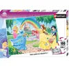 Image de Puzzle Disney Princesses - Nathan - Le jardin des princesses - 100 pièces - Trieur - Dès 6 ans