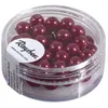 Image de Renaissance Perles en verre 6mm boîte 45pces rouge classique