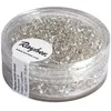 Image de Rocailles26 mm av. garniture dargent boîte 16 g argent