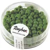 Image de Perles indiennes 45 mm ø vert boîte 17 g