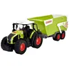 Image de Dickie - Tracteur Claas + remorque 65cm - Son et lumière - Benne basculante - Dés 3 ans