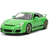 Image de Voiture Miniature - JADA - Porsche 911 GT3 2007 - Fast & Furious 10 - Couleur Verte - 8 ans et plus