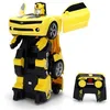 Image de Voiture radiocommandée Transformers - Jada - Bumblebee - 28 cm - 2 canaux 2 4 GHz - Lumière et son