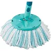 Image de Leifheit Tête de rechange Clean Twist Disc Mop Ergo MicroDuo Bleu/blanc (1 pièce)