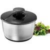 Image de Gefu Essoreuse à salade PUSH IT acier inoxydable Ø 25 cm