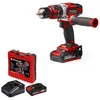 Image de Einhell Perceuse Visseuse à percussion sans fil TE-CD 18/48 Li-i Kit PXC (18V 48Nm) Livré avec 2 Batteries 20Ah et Chargeur