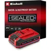 Image de Einhell Batterie étanche 40 Ah SEALED PXC PLUS (Lithium-Ion 18V Protégée contre la poussière et les jets deau)