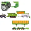 Image de Ensemble de tracteur avec remorque DEUTZ-FAHR Joskin 1:87 - SIKU - Modèle réduit