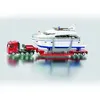 Image de Surbaissé avec yacht - SIKU - MAN pour convoi exceptionnel - Blanc/Orange - A partir de 3 ans - Enfant