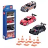 Image de Lot de 3 voitures-jouets SIKU - Mercedes-AMG GT4 Audi RS 5 Racing et BMW M4 - Pour enfants dès 5 ans