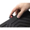 Image de Escabeau de sécurité pliable en aluminium 3 marches larges Hailo L100