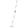 Image de Echelle coulissante à main 2 plans 2x18 échelons 88m/95m en aluminium Hailo ProfiStep Duo
