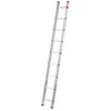 Image de HAILO Echelle simple 9 échelons 3m50 en aluminium professionnelle ProfiStep Uno