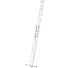 Image de Echelle coulissante à corde 2 plans 2x16 échelons 79m/87m en aluminium Hailo ProfiStep Duo