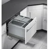 Image de Poubelle de cuisine encastrable pour tiroir coulissant 29L Hailo AS XXL 500