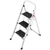 Image de Marche pied 3 marches pliable antidérapant en acier Hailo K20