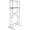 Image de Echafaudage roulant descalier intérieur et extérieur 25m/45m en aluminium Hailo HobbyStep H5