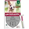 Image de Advantix Chien Solution Antiparasitaire Puces Tiques Répulsif Mouches Moustiques Phlébotomes 15 à 4kg 4 pipettes