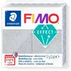 Image de Pâte à modeler polymère - FIMO - Paillettes Argent - 57 g - Douce et malléable - Pour bijoux et déco