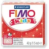 Image de Jeu de pâte polymère - LA FOURMI - Fimo kids - Rouge scintillant - Sachet refermable
