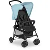 Image de HAUCK - Poussette canne - SPORT - Pliable & inclinable - Capote Pare-Soleil - 4 roues - Noir / Bleu