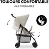 Image de HAUCK - Poussette canne - SPORT - Pliable & inclinable - Capote Pare-Soleil - 4 roues - Beige