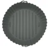 Image de Moule en silicone air fryer rond 22 5 cm Fackelmann