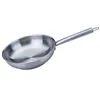 Image de Poêle 28 cm en inox 18/8 Fackelmann Ovalgriff