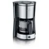 Image de Cafetière filtre - SEVERIN - KA4823 - Jusquà 10 tasses anti-gouttes porte-filtre amovible Noir et inox