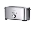 Image de Grille pain 4 fentes XXL - SEVERIN - AT2621 - Fonction bagel centrage automatique des tranches 7 niveaux inox