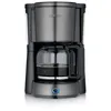 Image de Cafetière filtre - SEVERIN - KA49340 - Jusquà 10 tasses anti-gouttes porte-filtre amovible Inox mat