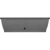 Image de Jardinière - GARDEN ID Terraflor - Anthracite 60cm - Solidité - Réserve deau - Recyclé & 100% recyclable - Volume pour plantes.