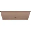 Image de Jardinière - GARDEN ID Terraflor - Taupe 60 cm - Solidité - Réserve deau - Recyclé & 100% recyclable - Volume pour plantes.