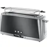 Image de Grille-pain RUSSELL HOBBS Luna - Spécial Baguette - Cuisson Rapide - Chauffe Viennoiserie - Gris