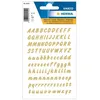 Image de Stickers - Lettres - Or - A à Z - Majuscules - Autocollants Décoratifs