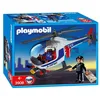 Image de Playmobil 3908 - Policiers D`Intervention HÃ©licoptÃ¨re en occasion ou reconditionné
