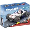 Image de PLAYMOBIL - Bolide Racer - 1 personnage - 1 bolide à rétro-friction - rampe de lancement